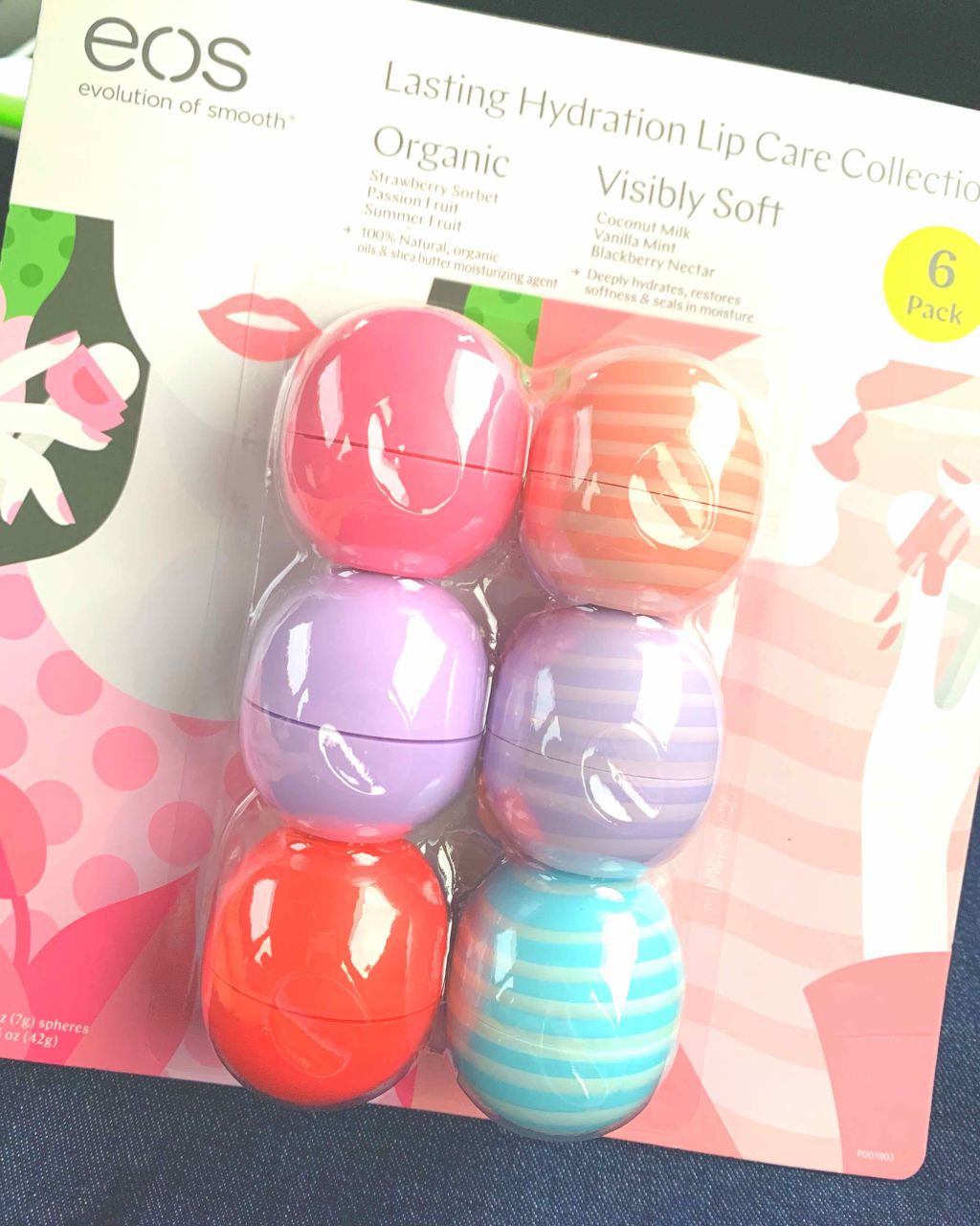 ＥＯＳリップバーム レモンドロップ/EOS/リップバームを使ったクチコミ（1枚目）