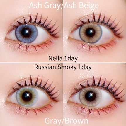 ロシアンスモーキー/OLENS/カラーコンタクトレンズを使ったクチコミ(6枚目)