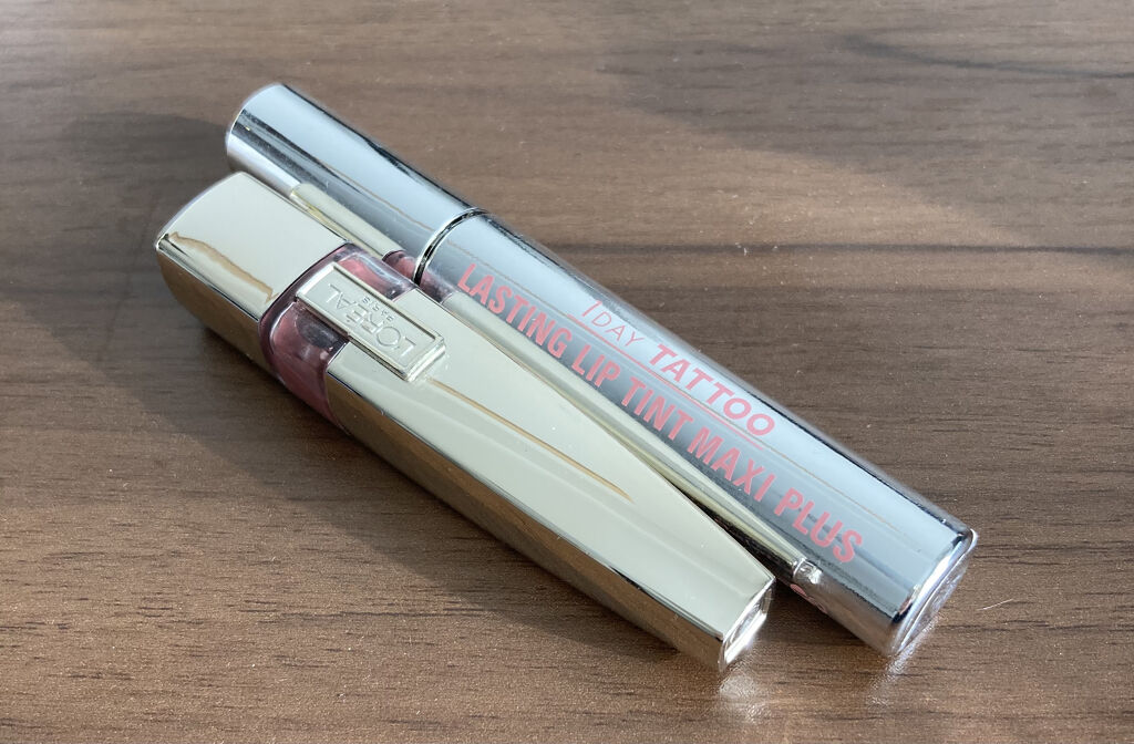 ラスティングリップティントマキシプラス 02 ペールピンク/K-パレット/リップティントを使ったクチコミ（1枚目）