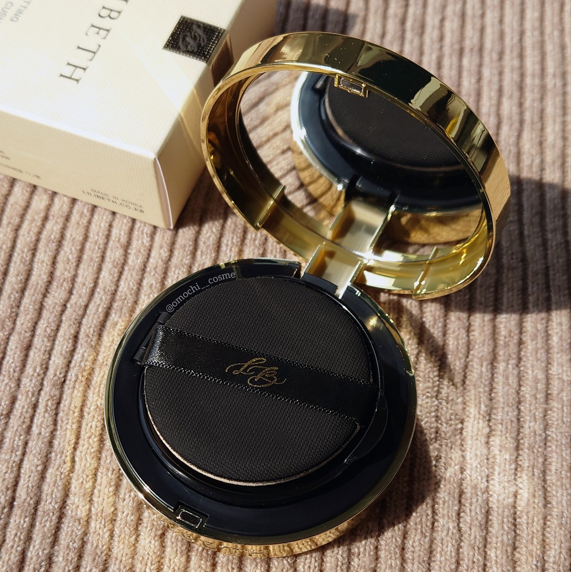 パーフェクティングフィッティング フルカバレッジクッション/LILIBETH/クッションファンデーションを使ったクチコミ（3枚目）