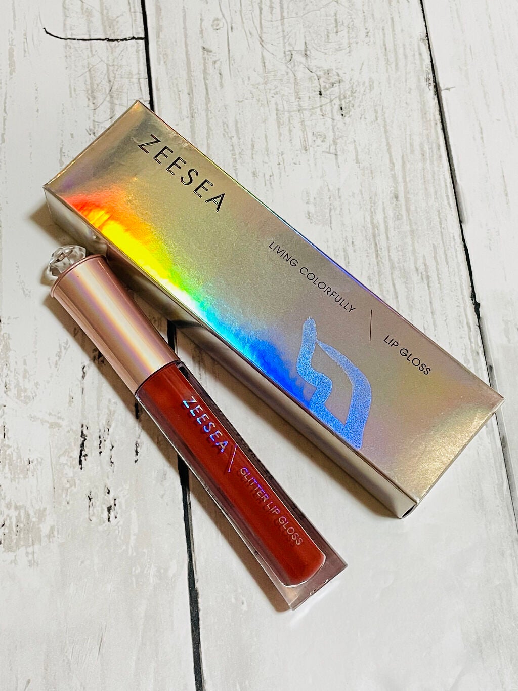 アンチグラビティネビュラ リップグロス/ZEESEA/リップグロスを使ったクチコミ(1枚目)