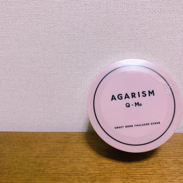 Q+Me スウィート ボム タラソ スクラブ/AGARISM/バスト・ヒップケアを使ったクチコミ（1枚目）