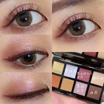 アイカラーレーション スペシャルエディション/LUNASOL/アイシャドウパレットを使ったクチコミ(1枚目)