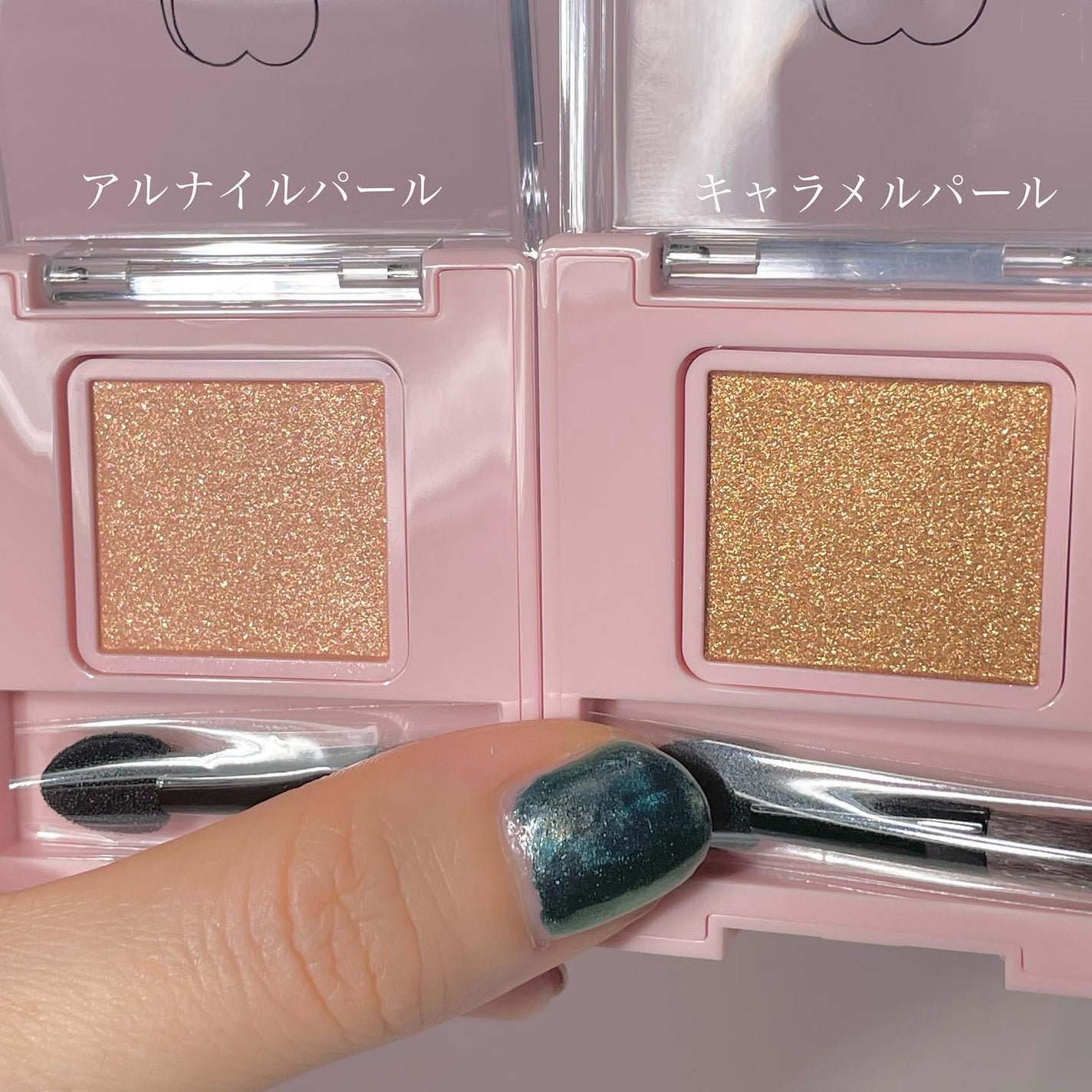 フーミー シングルラメシャドウ/WHOMEE/単色アイシャドウを使ったクチコミ(3枚目)