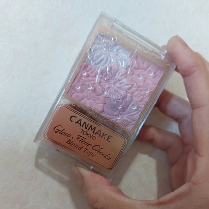 グロウフルールチークス(ブレンドタイプ)/キャンメイク/パウダーチークを使ったクチコミ(4枚目)