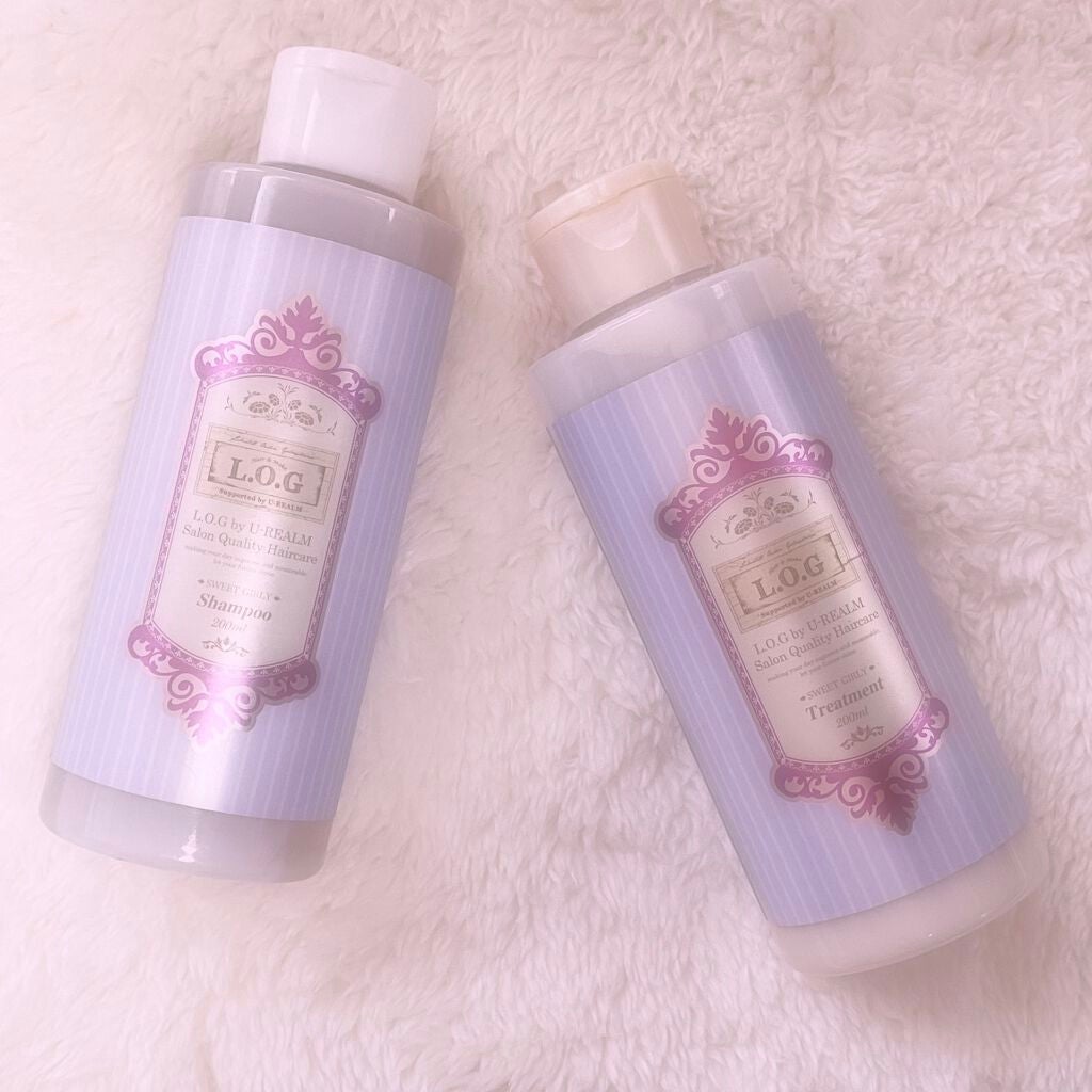 L.O.G by U-REALM サロンクオリティーシャンプー/トリートメント スイートガーリー/サロンシャンプー/市販シャンプーを使ったクチコミ(1枚目)
