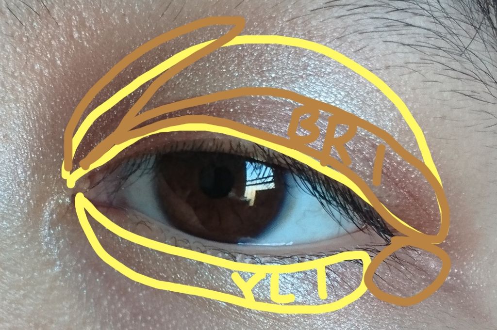 UR GLAM POWDER EYESHADOW/U R GLAM/単色アイシャドウを使ったクチコミ(3枚目)