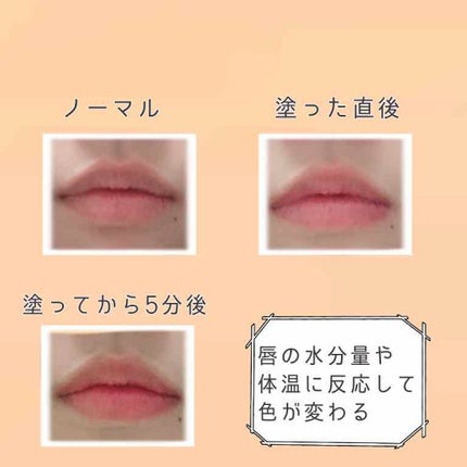 リップケアティント/DHC/リップクリームを使ったクチコミ(2枚目)