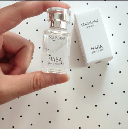 高品位「スクワラン」/HABA/フェイスオイルを使ったクチコミ(1枚目)