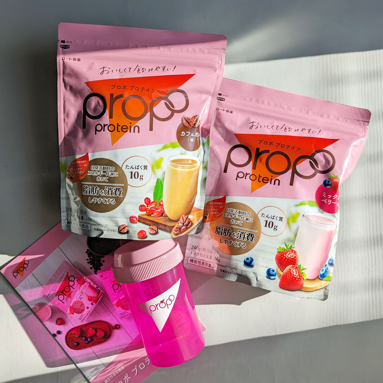 プロポ プロテイン(カフェオレ味)/ロート製薬/その他プロテインを使ったクチコミ（2枚目）