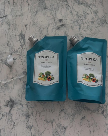 バタフライピーシャンプー/バタフライピーコンディショナー/TROPIKA/市販シャンプーを使ったクチコミ(1枚目)