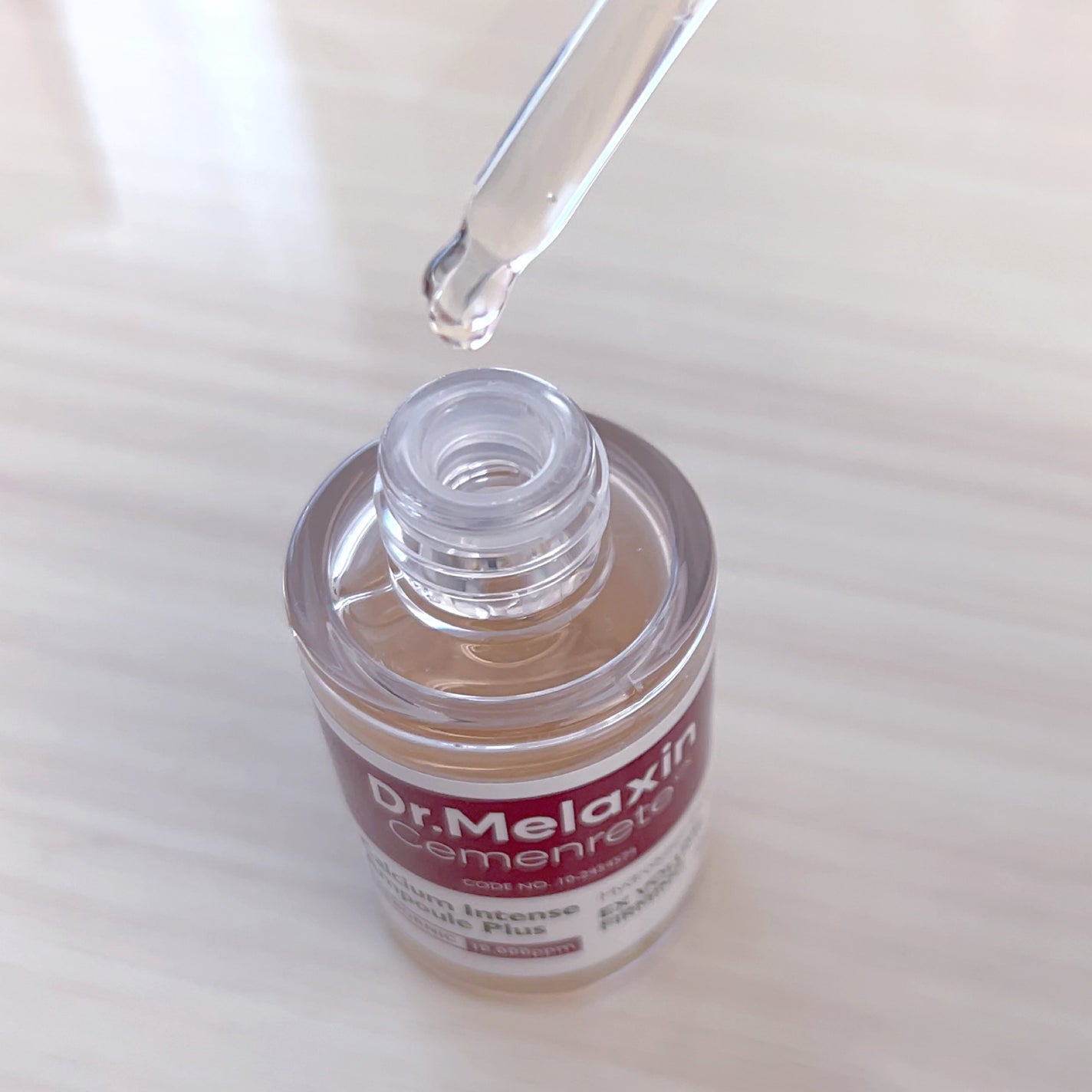 Cemenrete Calcium Intense Ampoule/Dr.Melaxin/美容液を使ったクチコミ(2枚目)