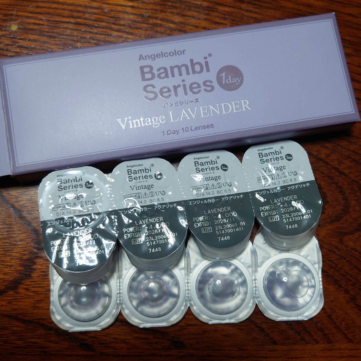 Angelcolor Bambi Series Vintage 1day/AngelColor/ワンデー(1DAY)カラコンを使ったクチコミ(1枚目)