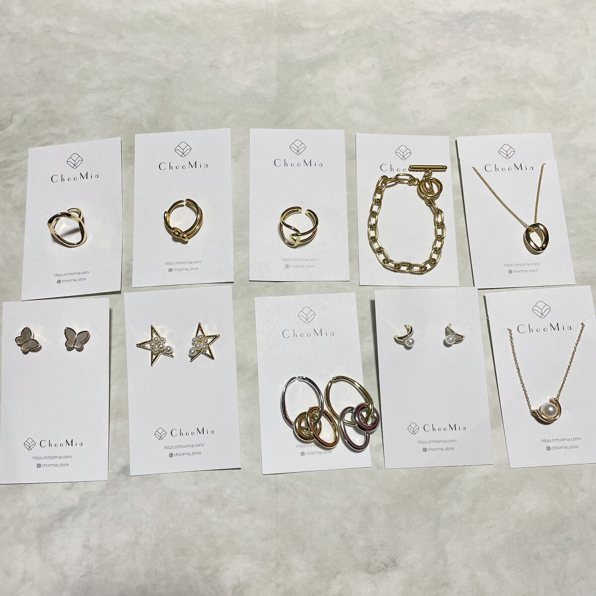 こすめすきぴ。 on LIPS 「🐰2023年福袋開封第2弾🐰またまた、アクセサリー福袋購入しま..」(2枚目)