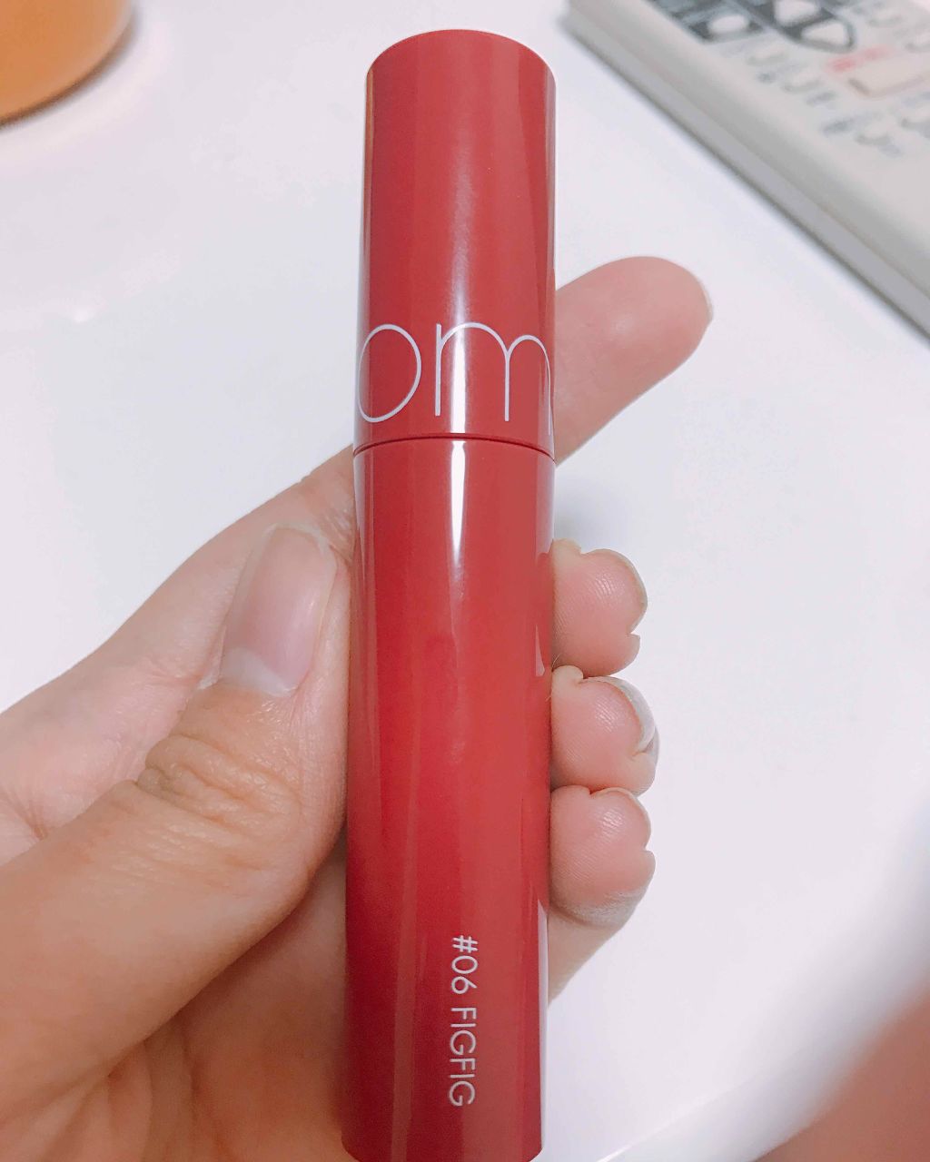 ジューシーラスティングティント/rom&nd/リップティントを使ったクチコミ（1枚目）