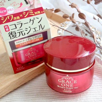 グレイス ワン 薬用リンクル リペアジェル/グレイスワン/オールインワン化粧品を使ったクチコミ(2枚目)