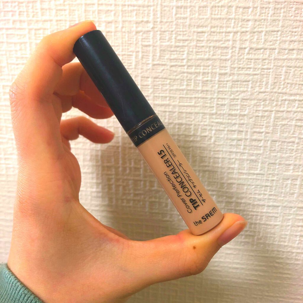 カバーパーフェクション チップコンシーラー/the SAEM/リキッドコンシーラーを使ったクチコミ(1枚目)