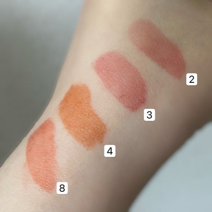 ムードインハンサーリキッドグロウ/hince/口紅を使ったクチコミ(4枚目)