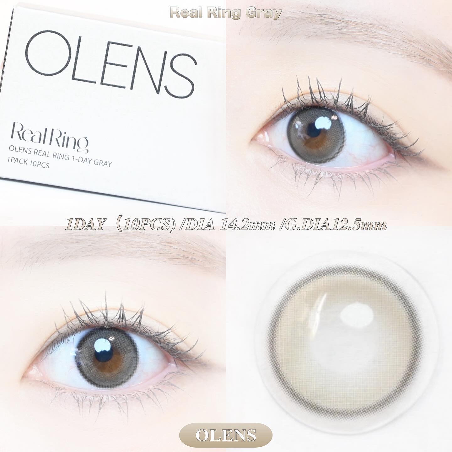 ムーンライズデュー/OLENS/１ヶ月（１MONTH）カラコンを使ったクチコミ（2枚目）