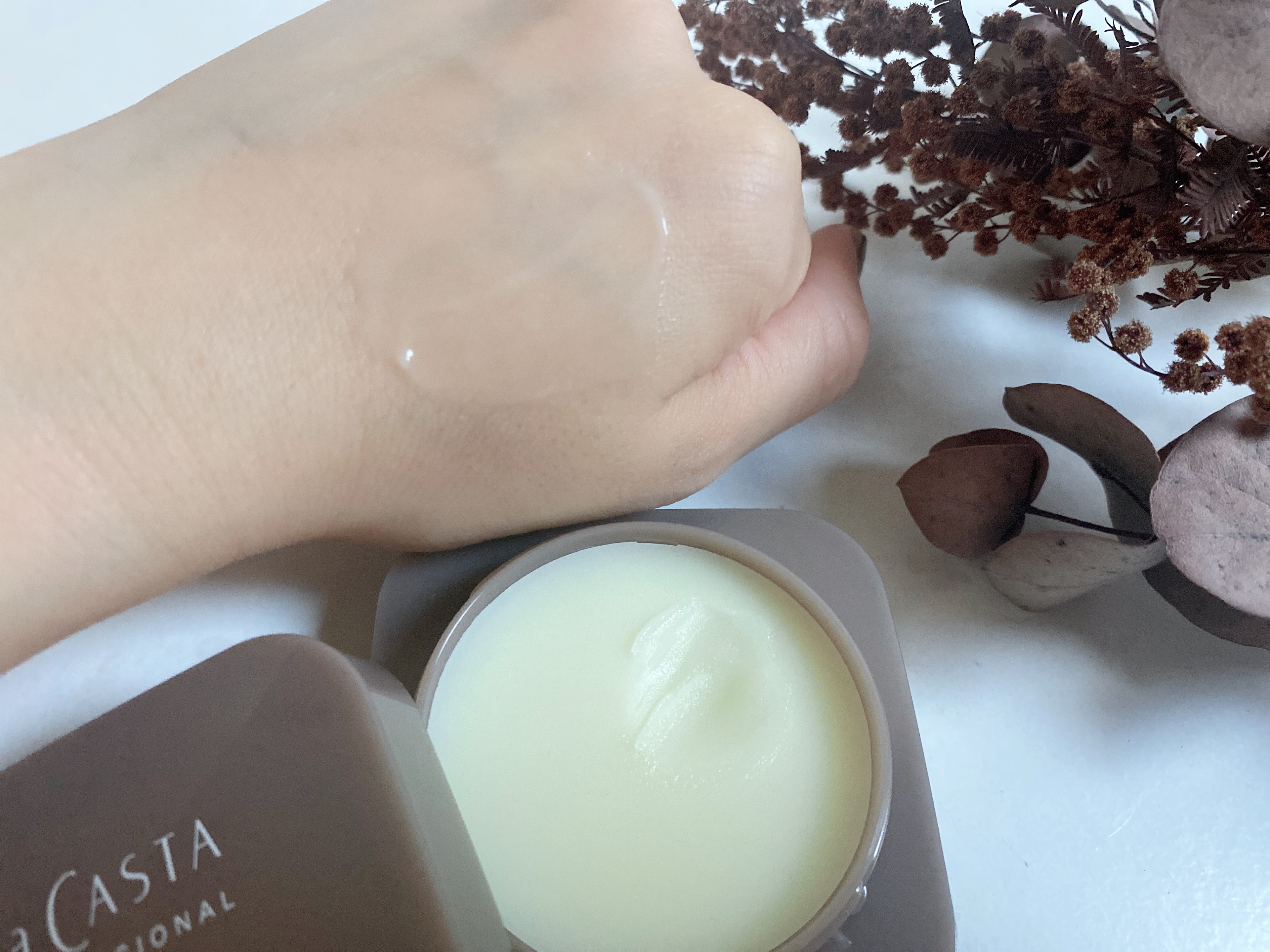 プロフェッショナル スタイリング グロウリッチ バーム /ラ・カスタ　プロフェッショナル/ヘアバームを使ったクチコミ（3枚目）