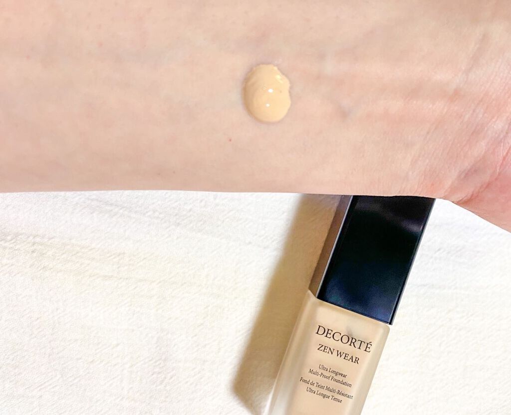 ゼン ウェア フルイド/DECORTÉ/リキッドファンデーションを使ったクチコミ(3枚目)