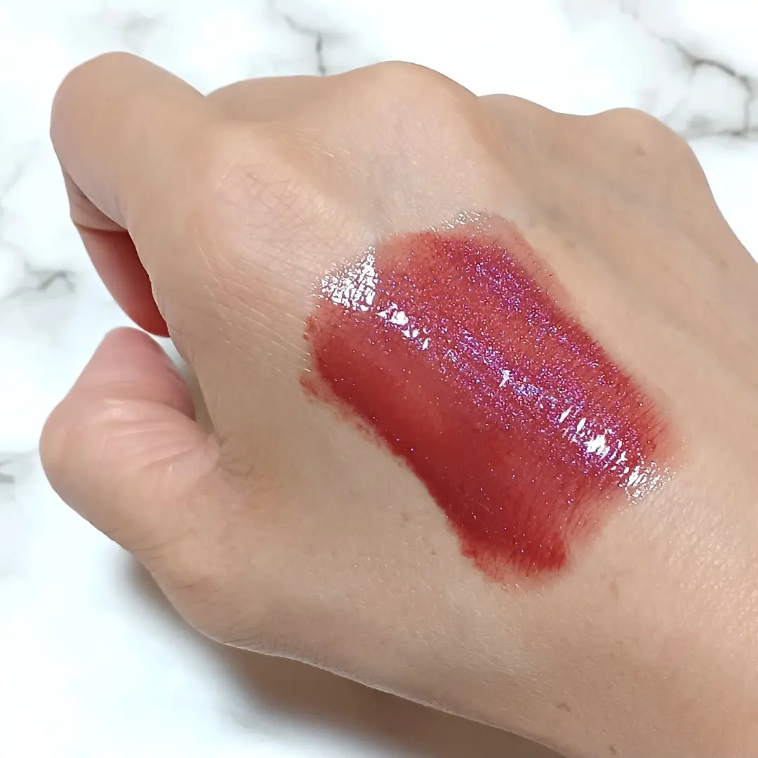 グロウリップス 01 グリーミングフィグ/MilleFée/口紅を使ったクチコミ（2枚目）