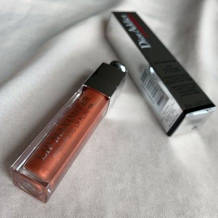 【旧】ディオール アディクト リップ マキシマイザー 023 シマー ブロンズ/Dior/リップグロスを使ったクチコミ(1枚目)