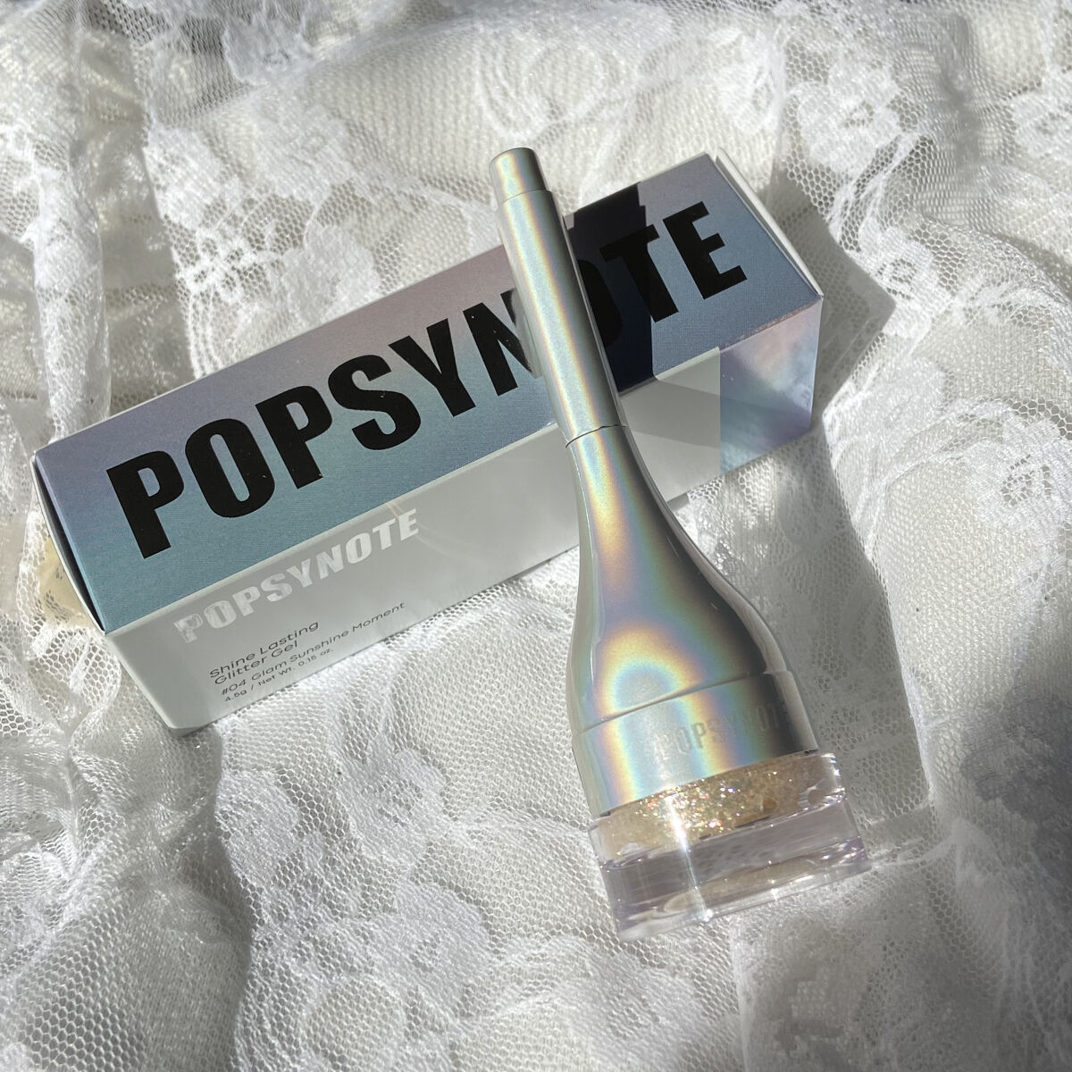 シャイラスティンググリッタージェル/POPSY NOTE/グリッターを使ったクチコミ（3枚目）