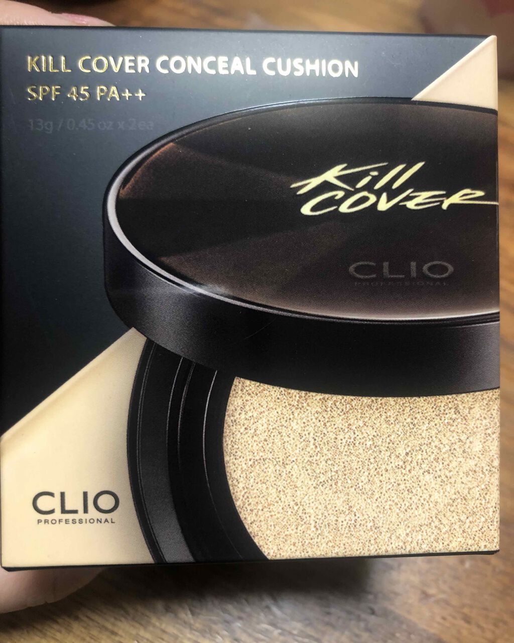 キル カバー コンシール クッション/CLIO/クッションファンデーションを使ったクチコミ(1枚目)