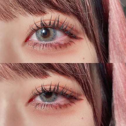 Twenty Wish/蜜のレンズ/カラーコンタクトレンズを使ったクチコミ(2枚目)