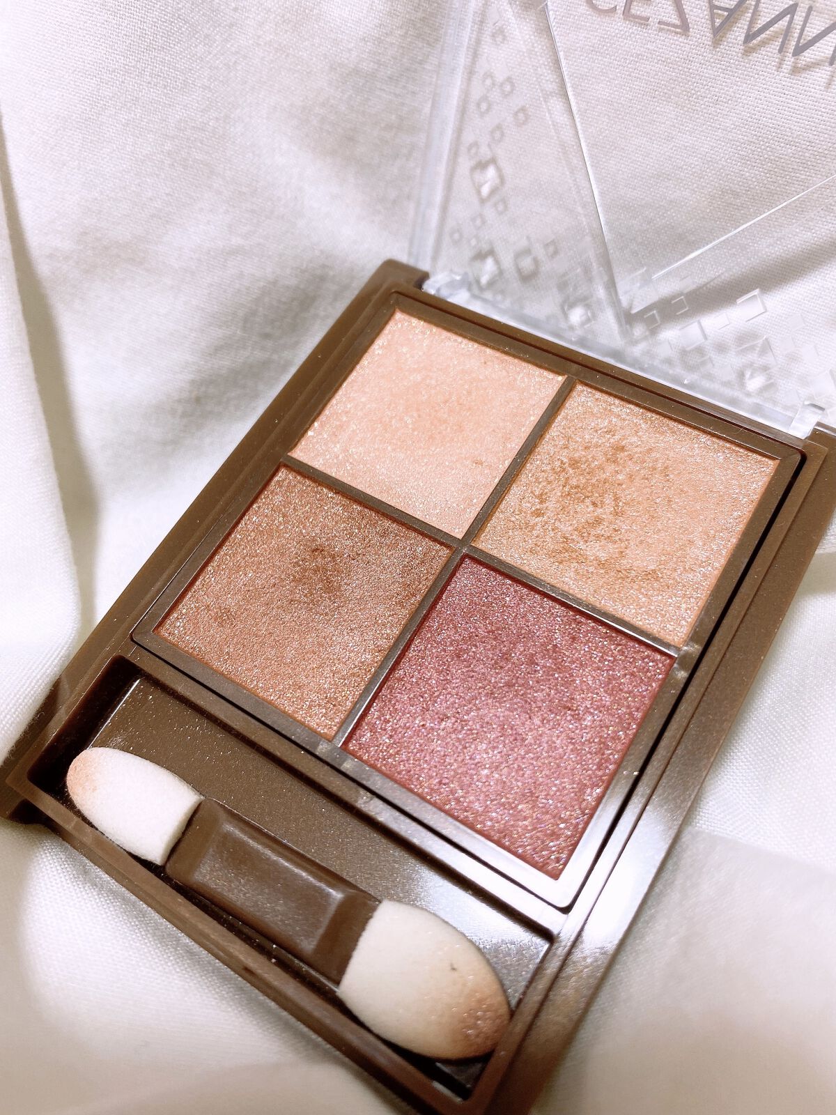 ニュアンスオンアイシャドウ/CEZANNE/アイシャドウパレットを使ったクチコミ（2枚目）