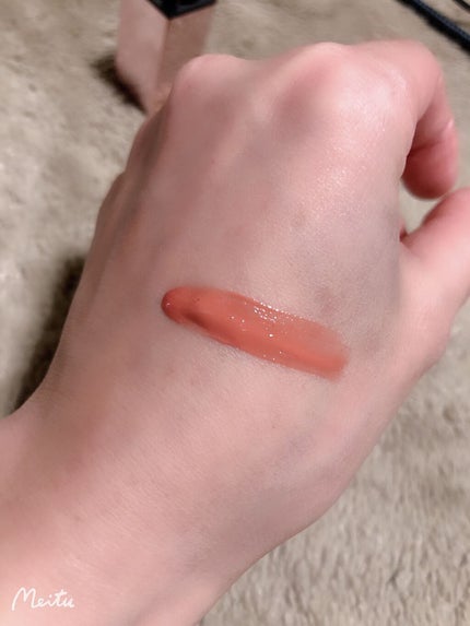 ルージュ ピュールクチュール ヴェルニ ウォーターグロウ/YVES SAINT LAURENT BEAUTE/口紅を使ったクチコミ(3枚目)