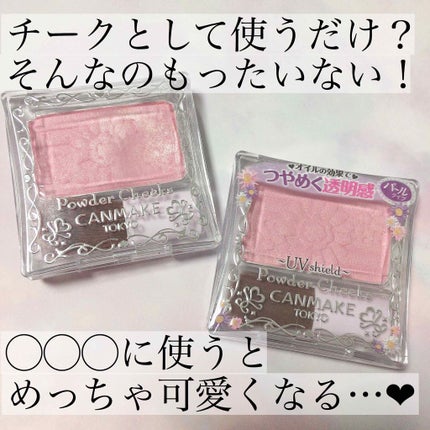 【旧品】パウダーチークス/キャンメイク/パウダーチークを使ったクチコミ(1枚目)