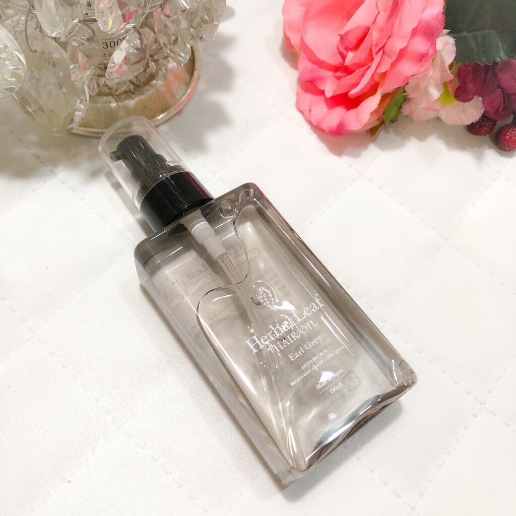 オーガニックヘアオイル アールグレイの香り /ハーバルリーフ/ヘアオイルを使ったクチコミ（1枚目）