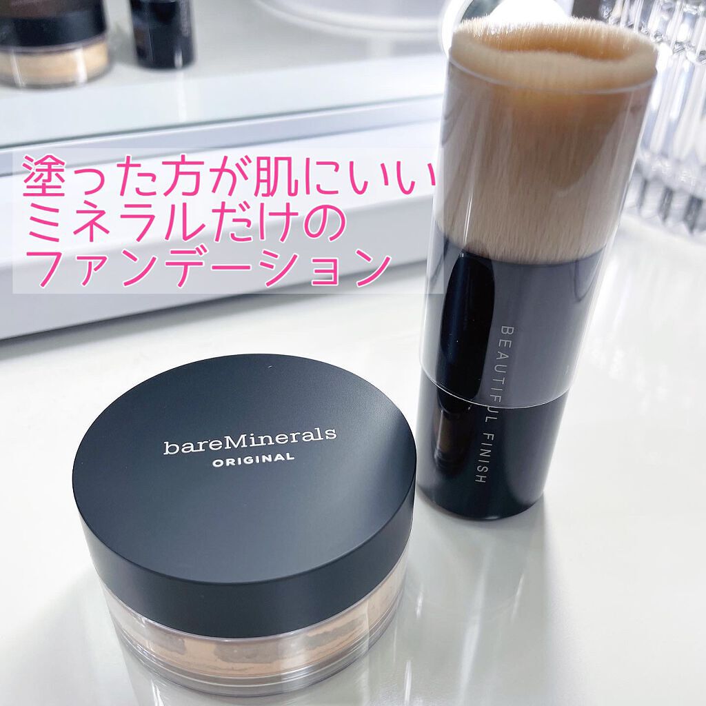 オリジナル ファンデーション(SPF15・PA++)/bareMinerals/パウダーファンデーションを使ったクチコミ(1枚目)