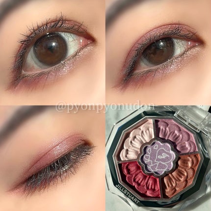 ジルスチュアート ブルームクチュール アイズ ジュエルドブーケ/JILL STUART/アイシャドウパレットを使ったクチコミ(4枚目)