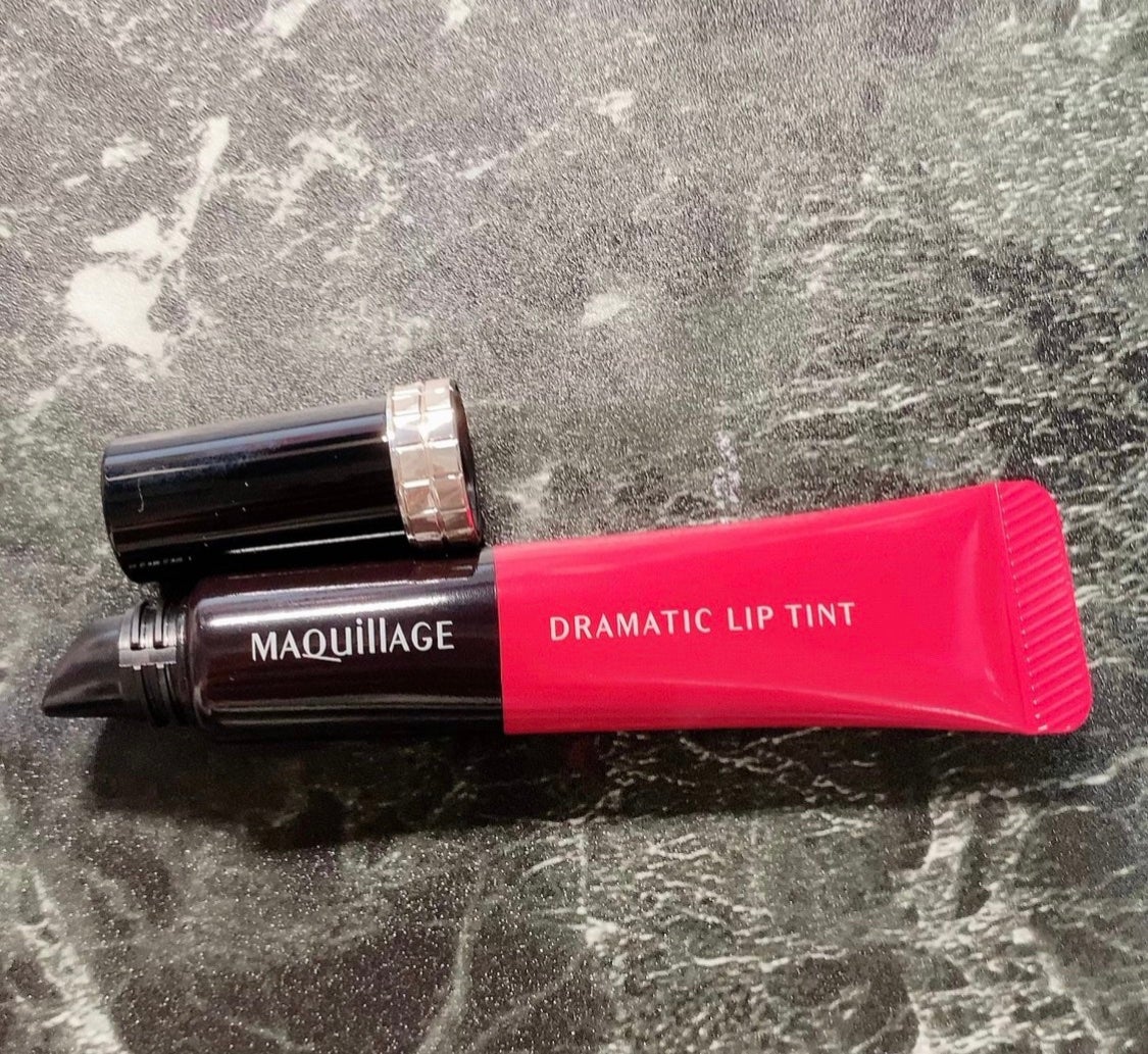 ドラマティックリップティント/マキアージュ/リップティントを使ったクチコミ(2枚目)
