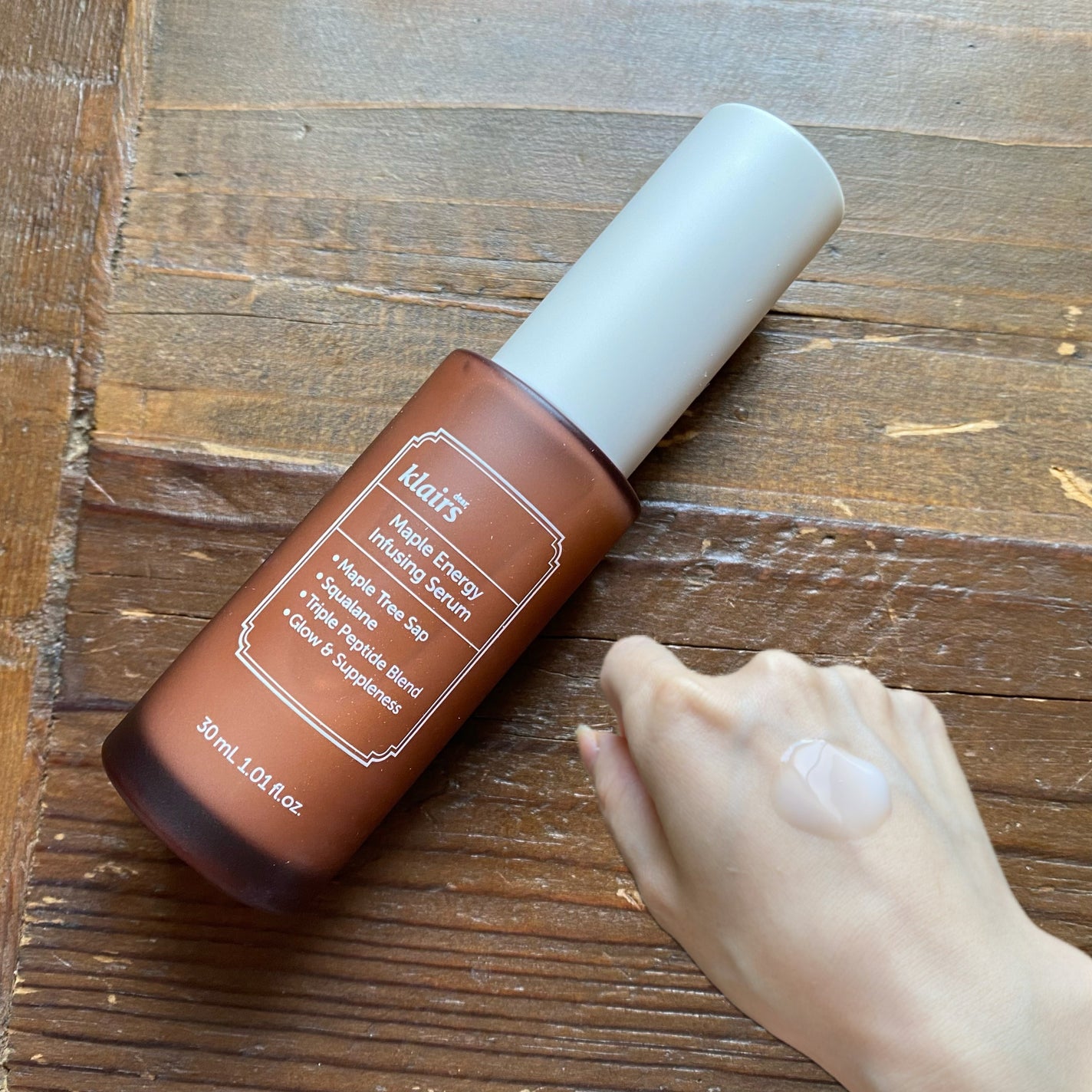 メープルエナジーインフュージングセラム/Klairs/美容液を使ったクチコミ(1枚目)