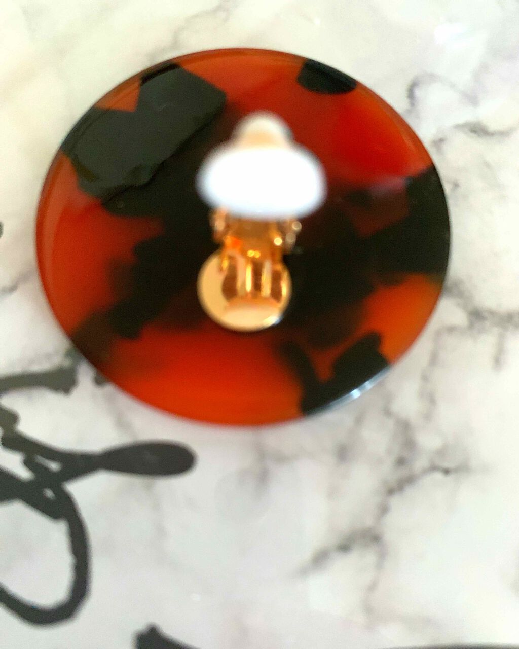 mii on LIPS 「ダイソー購入品DAISO×minaべっこう柄のイヤリングDAI..」(3枚目)