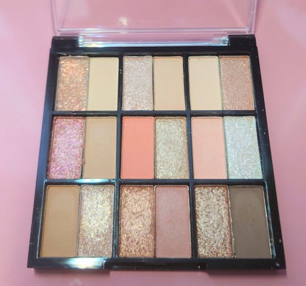 18カラーアイパレット/U R GLAM/アイシャドウパレットを使ったクチコミ(2枚目)