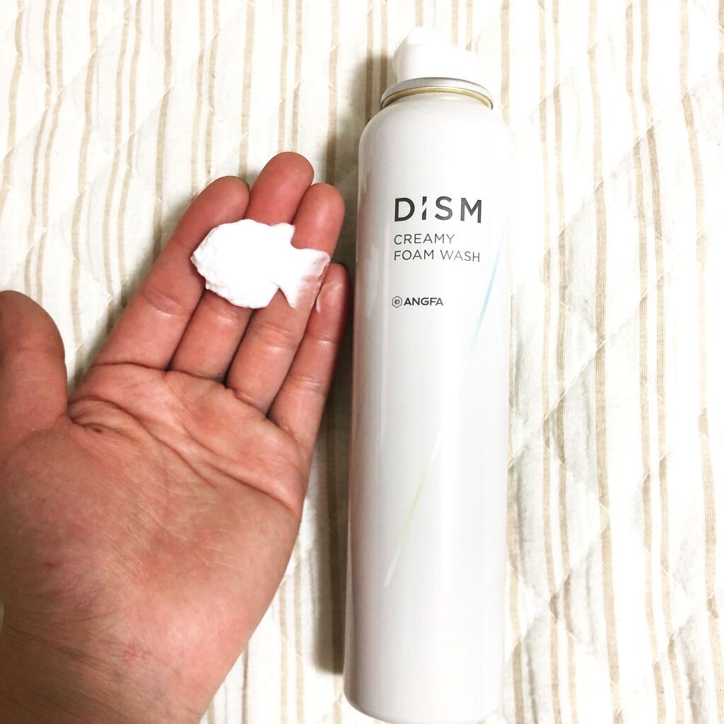 ディズム クリーミーフォームウォッシュ/DISM/泡洗顔を使ったクチコミ（3枚目）