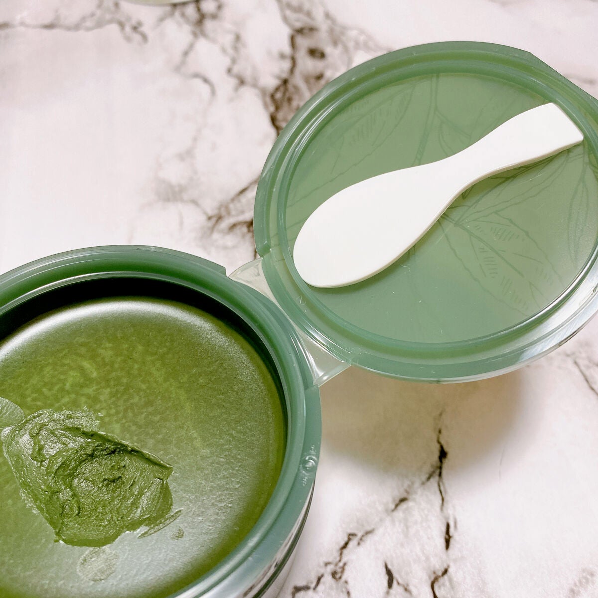 3番 緑茶炭毛穴パッククレンジングバーム/numbuzin/クレンジングバームを使ったクチコミ(4枚目)