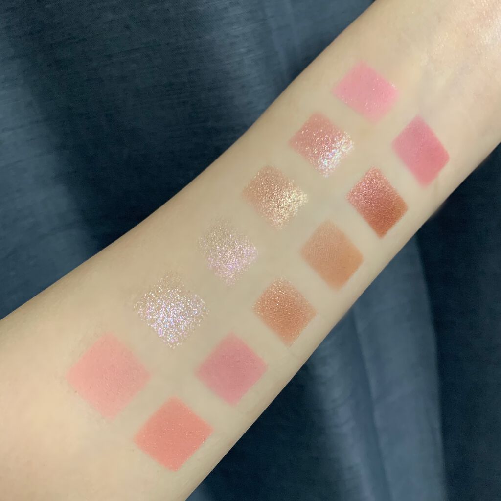 アリスドリームランドシリーズ 12色アイシャドウパレット(ZEESEA×大英博物館)/ZEESEA/アイシャドウパレットを使ったクチコミ(4枚目)