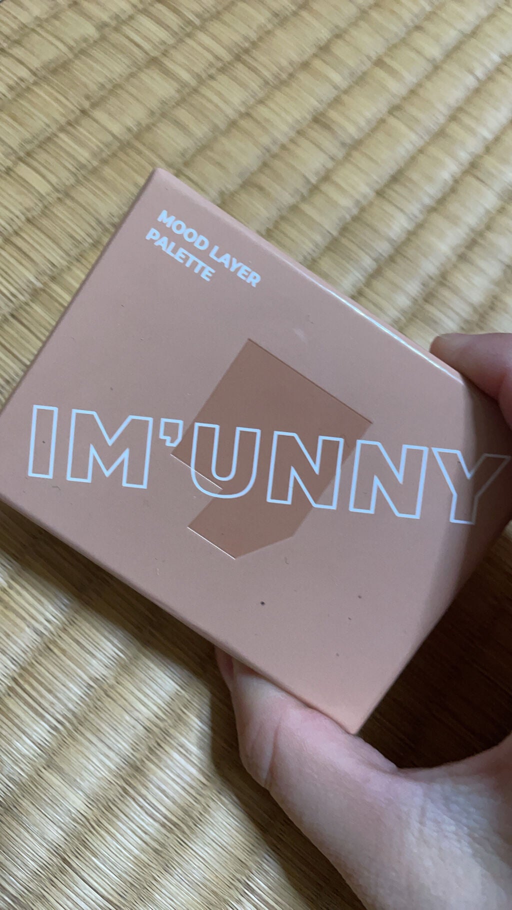 ムードレイヤーパレット/IM UNNY/アイシャドウパレットを使ったクチコミ(1枚目)