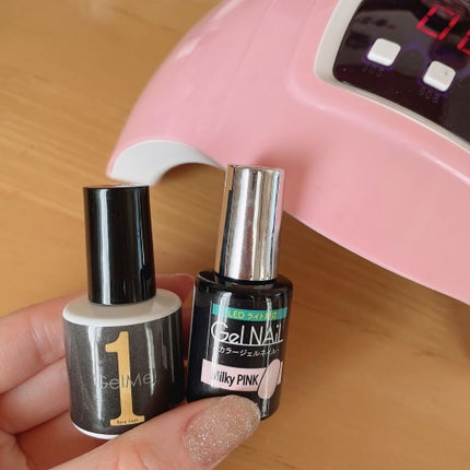 ジェルネイル(ライト対応)/セリア/ジェルネイルを使ったクチコミ(2枚目)