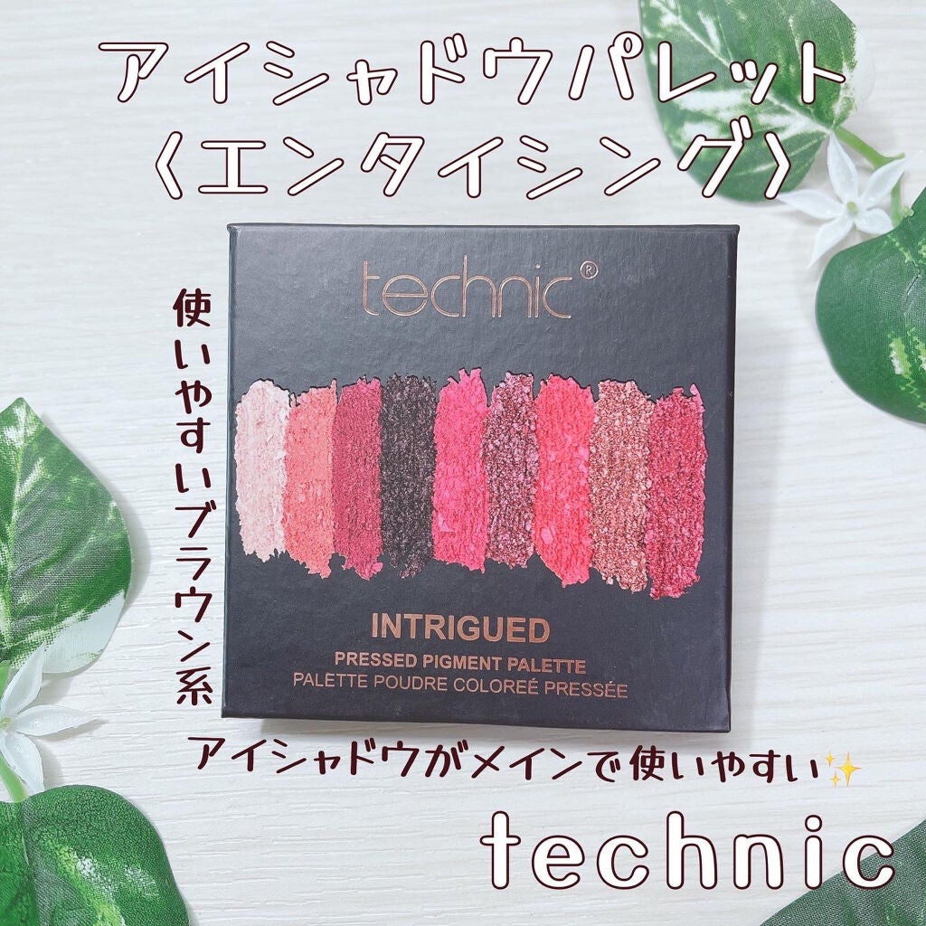 technic/technic/アイシャドウパレットを使ったクチコミ(1枚目)