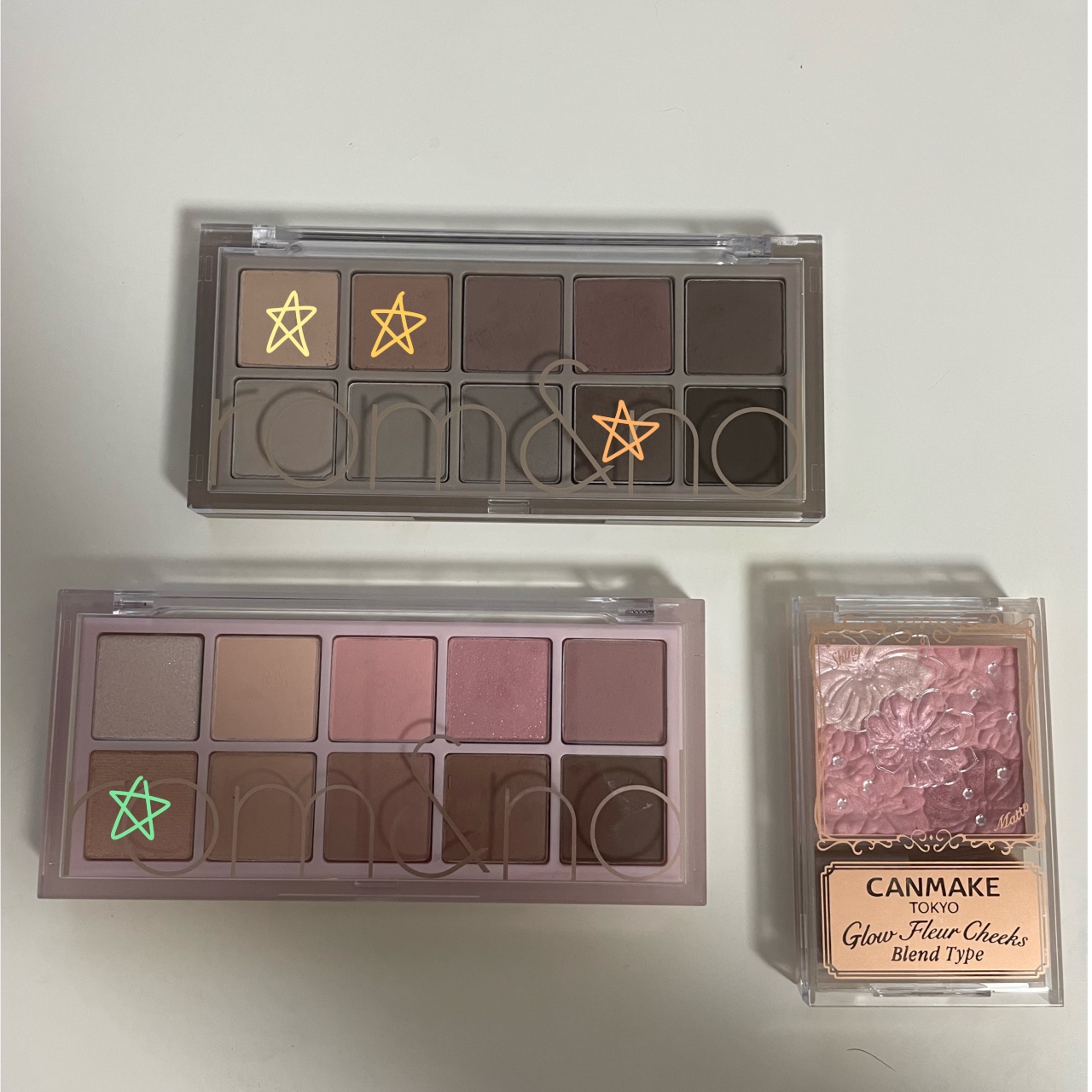 ベターザンパレット/rom&nd/アイシャドウパレットを使ったクチコミ（2枚目）