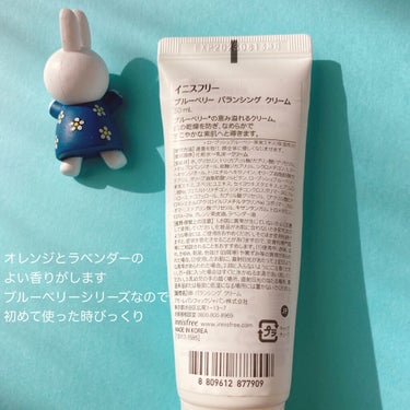 innisfree ブルーベリー バランシング クリームのクチコミ「 #使い切りスキンケア #使い切りコスメ 

innisfree
ブルーベリー バランシング .....」（2枚目）