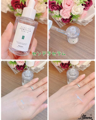 GLACIER CENTELLA CLEANSING FOAM/feelxo/クレンジングクリームを使ったクチコミ（3枚目）