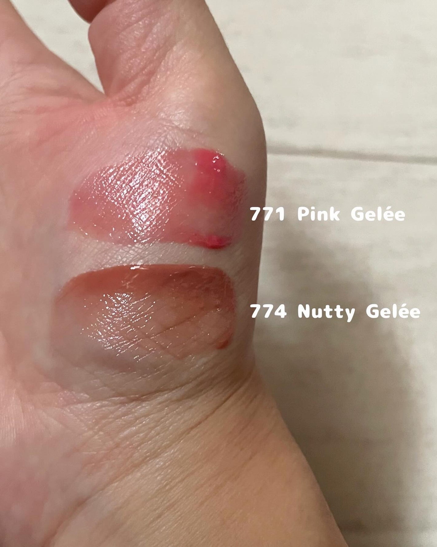 (ル・シャ ボテコレクション)ブラーゼリーボリュームリップティント/Dinto/リップティントを使ったクチコミ(4枚目)